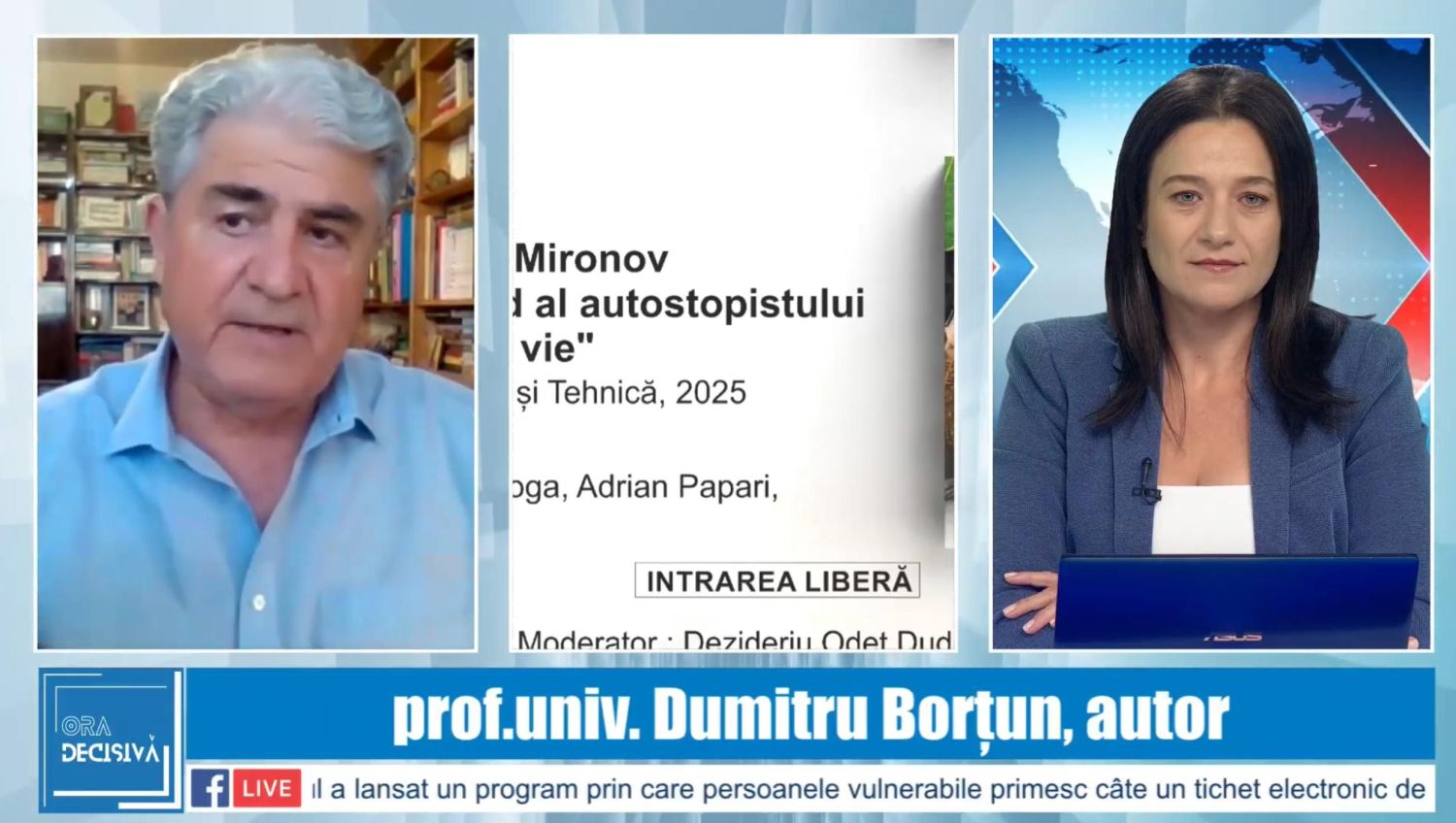 Interviu cu profesorul universitar Dumitru Borțun